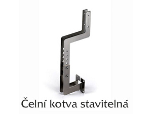 čelní kotva - stavitelná
