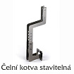 Čelní kotva - stavitelná