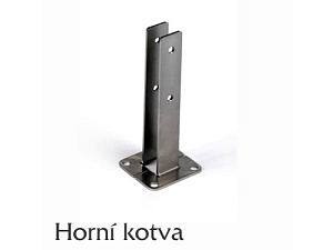 horní kotva - pevná horní kotva - pevná