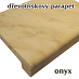dřevotřískové okenní parapety - onyx dřevotřískové okenní parapety - onyx