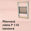 Plisovaná roleta P 110