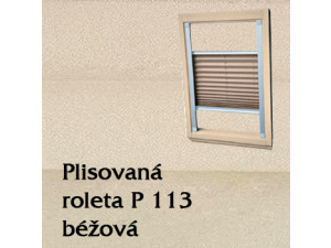 plisovaná roleta P 113 plisovaná roleta P 113