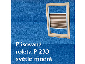 plisovaná roleta P 233 plisovaná roleta P 233