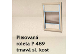 Plisovaná roleta P 489