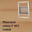 Plisovaná roleta P 491