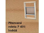Plisovaná roleta P 491