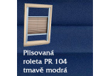 Plisovaná roleta PR 104