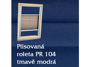 plisovaná roleta PR 104 plisovaná roleta PR 104