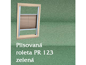 plisovaná roleta PR 123 plisovaná roleta PR 123
