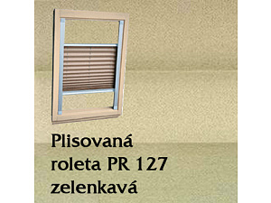 plisovaná roleta PR 127 plisovaná roleta PR 127