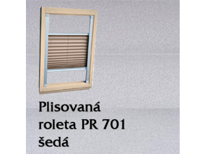 plisovaná roleta PR 701