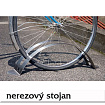 Nerezový stojan na kola