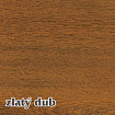 Okenní parapety - zlatý dub