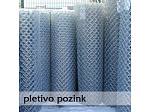 Plotové pletivo pozink