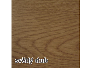 Dřevotřískový parapet - světlý dub
