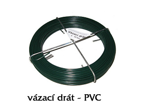 vázací drát PVC