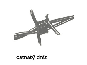 ostnatý drát