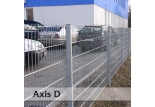 Plotový panel Axis D zinek