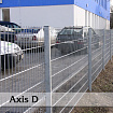 Plotový panel Axis D zinek