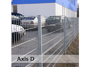 Axis D zinek - plotový panel rovný Axis D zinek - plotový panel rovný