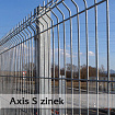 Axis S zinek - plotový panel