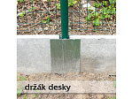 H držák betonových desek