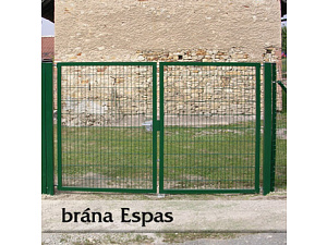 Brána Espas dvoukřídlá Brána Espas dvoukřídlá