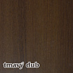 Vnitřní parapety - tmavý dub
