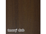 Vnitřní parapety - tmavý dub