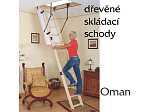 Skládací schody Oman Termo