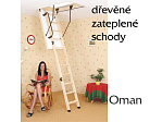 Zateplené půdní schody - Oman Extra