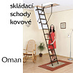 Ocelové schody Oman Metal T3