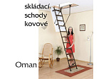 Ocelové schody Oman Metal T3