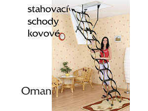 Stahovací schody Oman Stahovací schody Oman