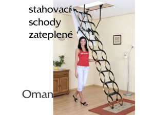 Stahovací půdní schody Termo