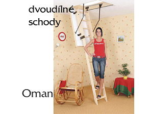 Zasouvací schody Oman
