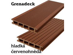 terasová palubka Grenadeck červenohnědá hladká terasová palubka Grenadeck červenohnědá hladká