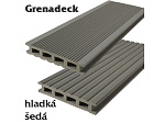 Terasové palubky Grenadeck šedá