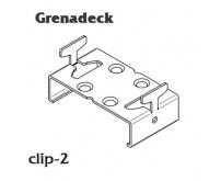 Grenadeck - zacvakávací úchytka clip 2 včetně vrutů
