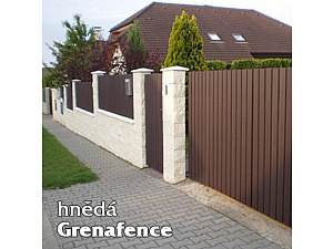 Plotovka Grenafence hnědá Plotovka Grenafence hnědá