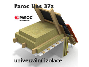 Minerální vata Paroc UNS 37z Minerální vata Paroc UNS 37z