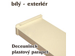 Parapet Deeplas - bílý