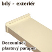Parapet Deeplas - bílý