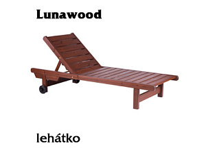 dřevěné lehátko Lunawood 