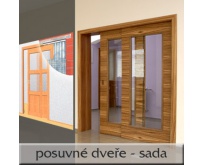 Dveře do pouzdra 165/197 set