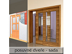 Dveře do pouzdra 185/197 set