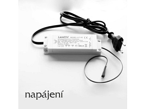 napájení k osvětlovacímu prvku Lightline napájení k osvětlovacímu prvku Lightline
