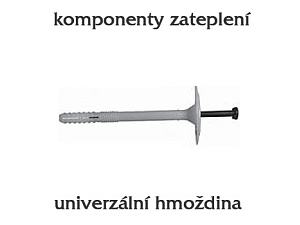 TTH 60/10 univerzální hmoždinka s plastovým trnem TTH 60/10 univerzální hmoždinka s plastovým trnem