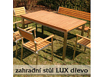Zahradní stůl Lux dřevo 1800mm
