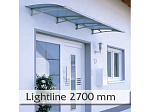 Vchodová stříška Lightline 2700 x 950 mm